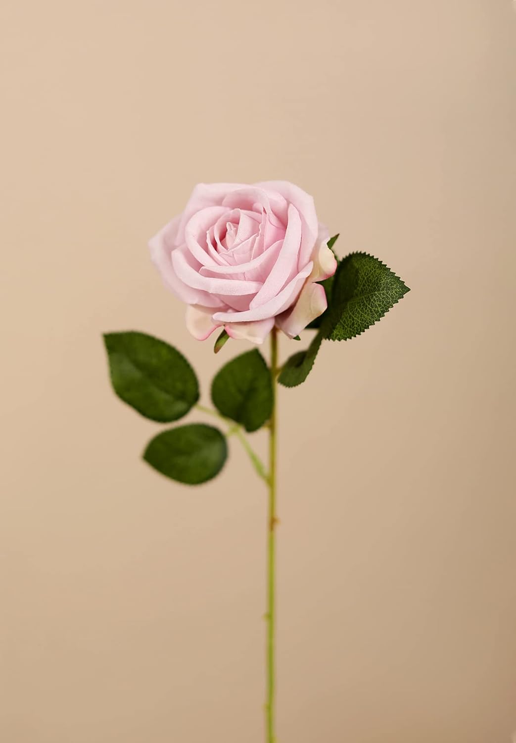 Luyue 10 Pack Artificial Velvet Roses Fake Red Rose Silk Flowers with Stem Floral Gift for Wedding Arrangement Party Home Decor-Red