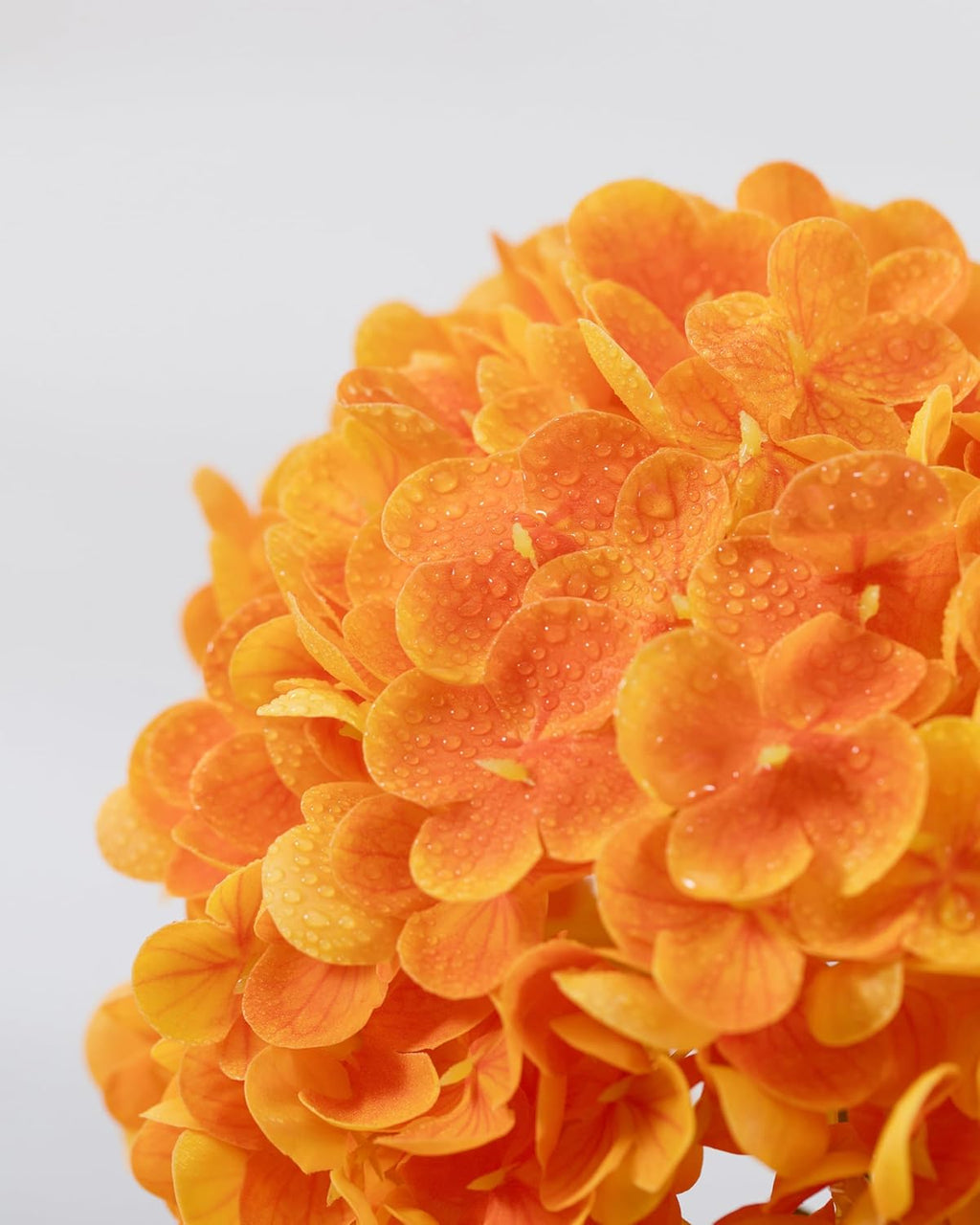 DuHouse 3Pcs Large Hydrangea Artificial Flowers,Latex Real Touch Hydrangeas Lifelike Hydrangea Flower for Home Wedding Bouquets Centerpieces Party Living Room Decoration(Blue)