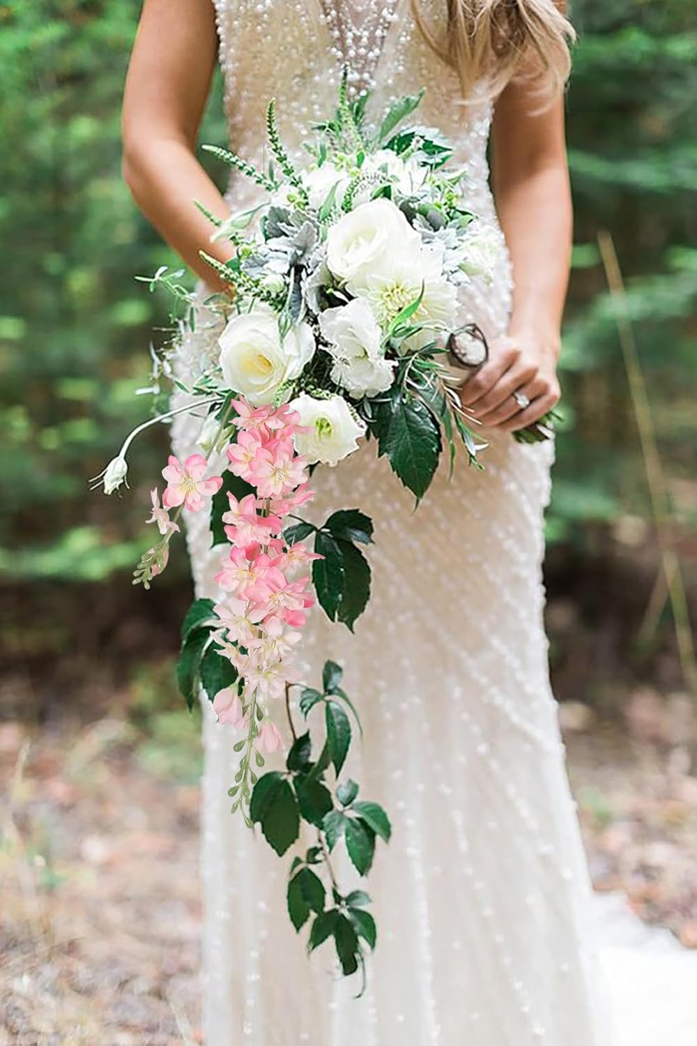 INSUNSIX Blue Silk Flowers 6PCS Real Touch Delphinium Artificial Flowers Blue Larkspur Faux Flowers Realistic Tall Flowers for Vase Wedding Centerpieces for Tables Home Decor (Blue)