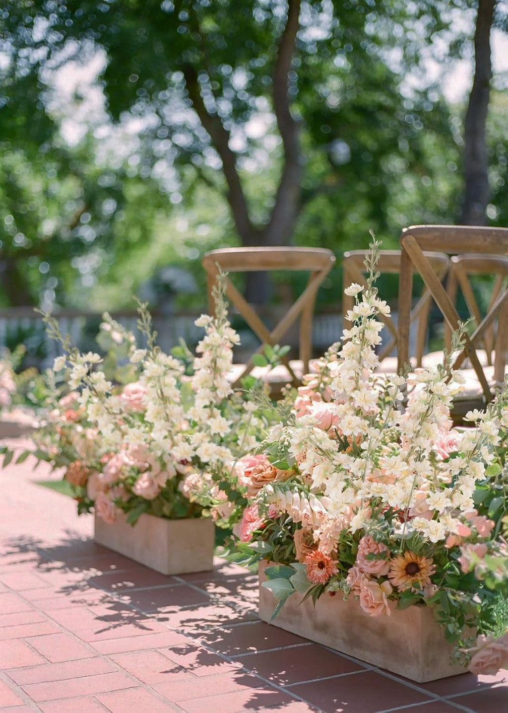 IPOPU Champagne Artificial Delphinium Flowers 33.5" Long Stem Artificial Flowers Fake Flowers for Wedding Centerpieces for Home Tables Party Decor（Champagne）