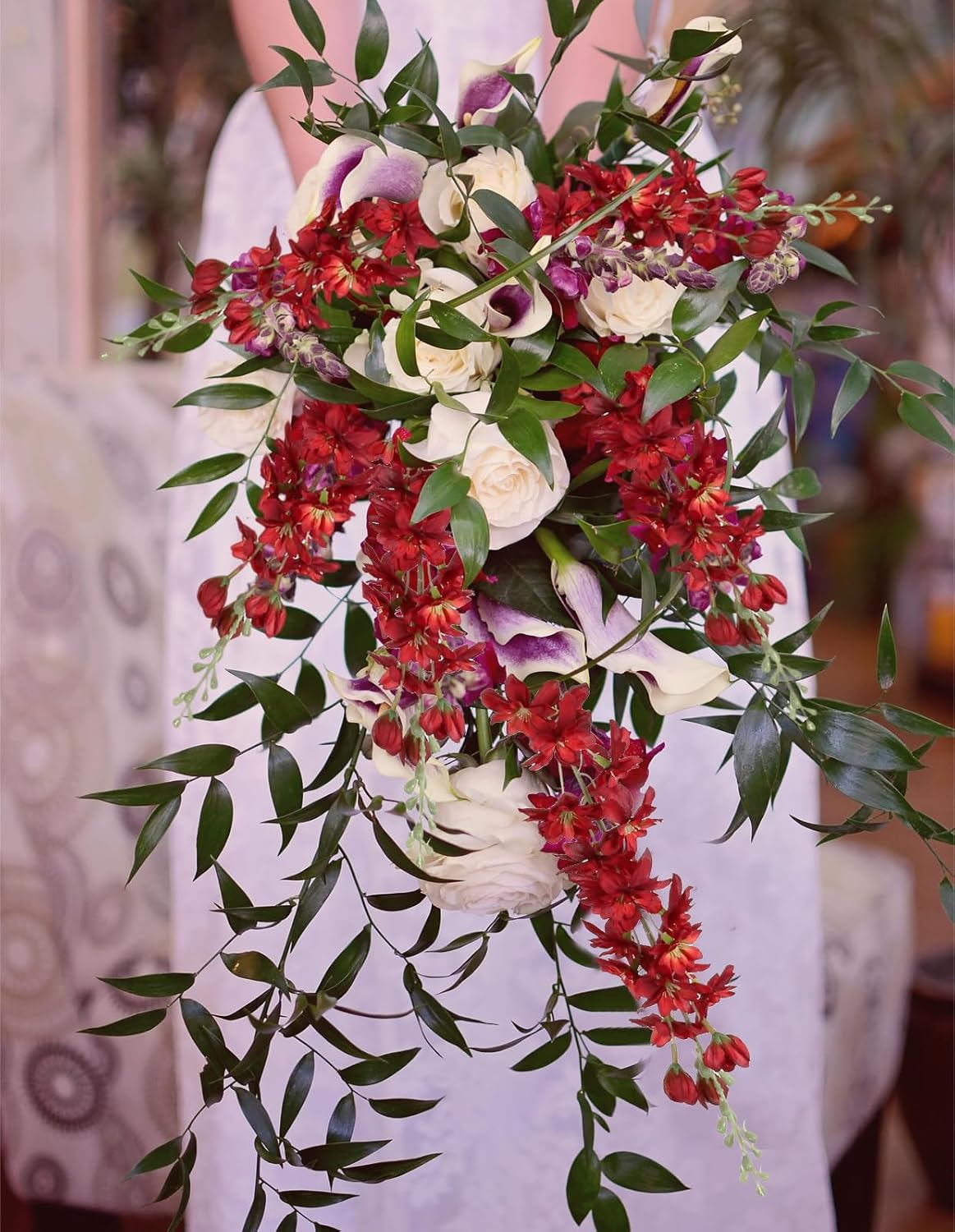 INSUNSIX Blue Silk Flowers 6PCS Real Touch Delphinium Artificial Flowers Blue Larkspur Faux Flowers Realistic Tall Flowers for Vase Wedding Centerpieces for Tables Home Decor (Blue)