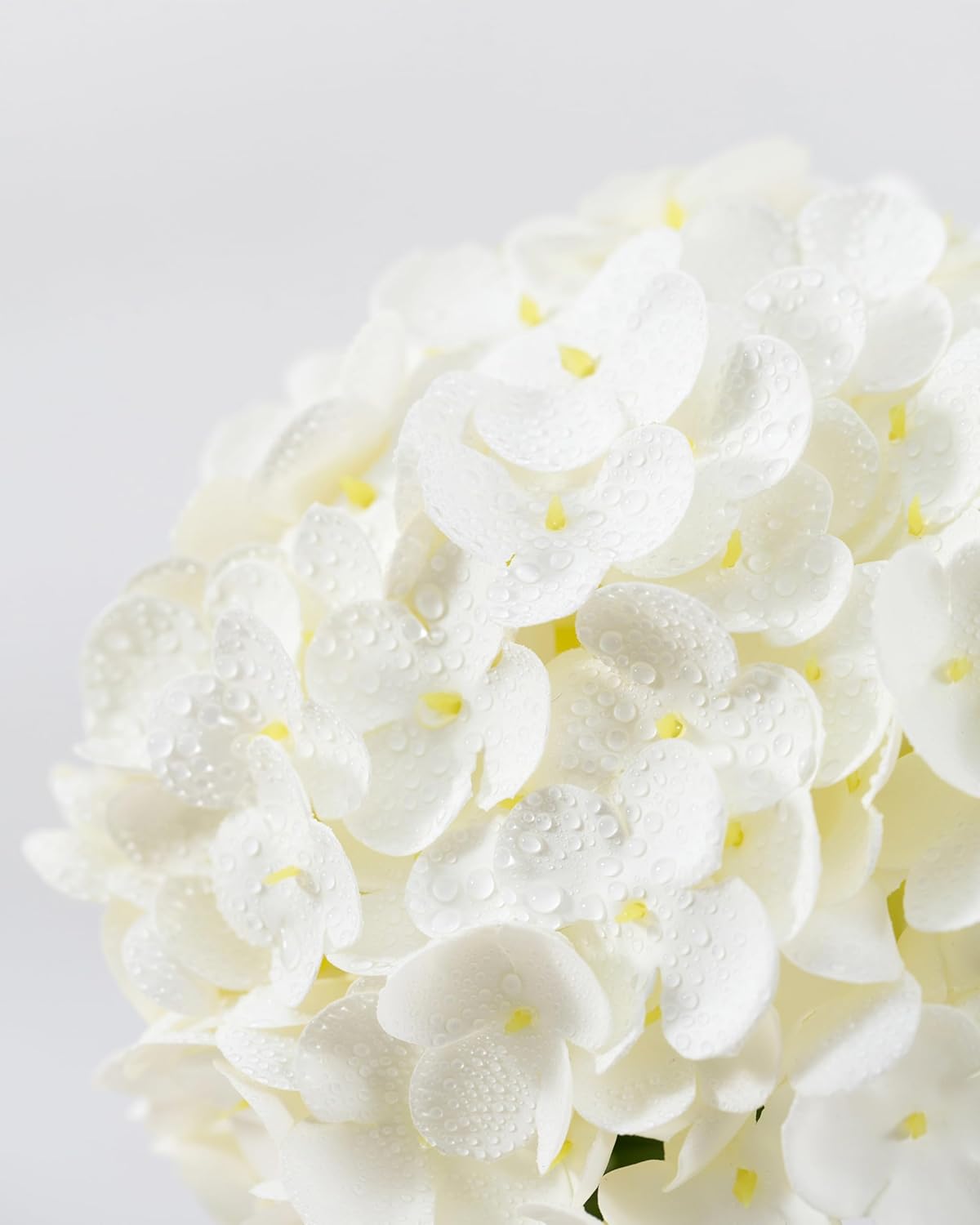 DuHouse 3Pcs Large Hydrangea Artificial Flowers,Latex Real Touch Hydrangeas Lifelike Hydrangea Flower for Home Wedding Bouquets Centerpieces Party Living Room Decoration(Blue)