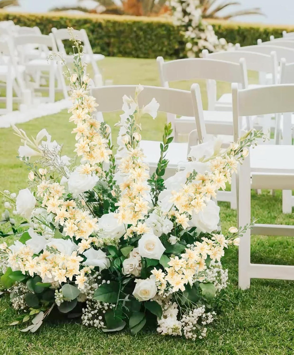 INSUNSIX Blue Silk Flowers 6PCS Real Touch Delphinium Artificial Flowers Blue Larkspur Faux Flowers Realistic Tall Flowers for Vase Wedding Centerpieces for Tables Home Decor (Blue)