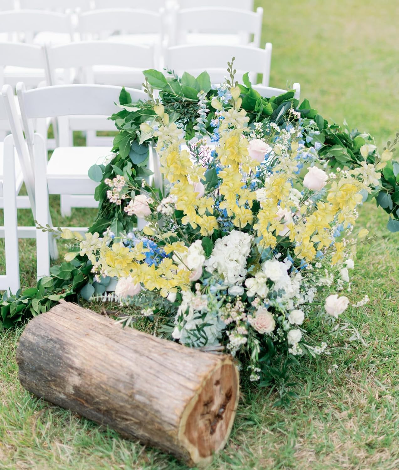 INSUNSIX Blue Silk Flowers 6PCS Real Touch Delphinium Artificial Flowers Blue Larkspur Faux Flowers Realistic Tall Flowers for Vase Wedding Centerpieces for Tables Home Decor (Blue)