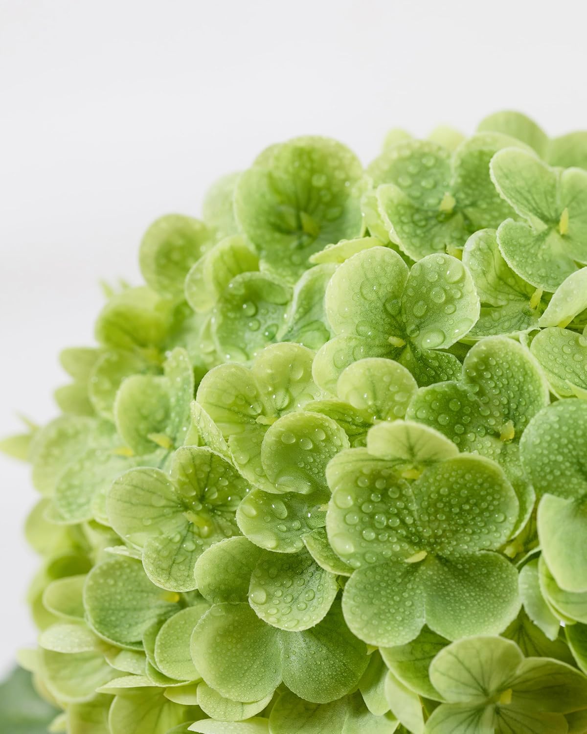 DuHouse 3Pcs Large Hydrangea Artificial Flowers,Latex Real Touch Hydrangeas Lifelike Hydrangea Flower for Home Wedding Bouquets Centerpieces Party Living Room Decoration(Blue)