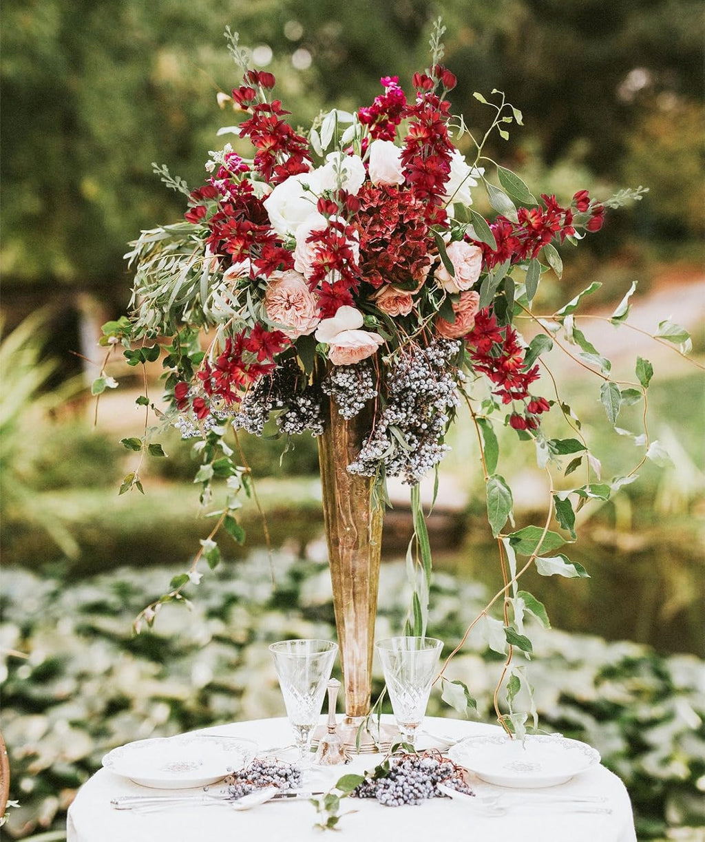 INSUNSIX Blue Silk Flowers 6PCS Real Touch Delphinium Artificial Flowers Blue Larkspur Faux Flowers Realistic Tall Flowers for Vase Wedding Centerpieces for Tables Home Decor (Blue)