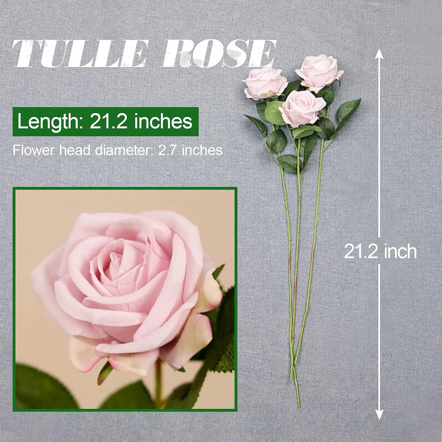 Luyue 10 Pack Artificial Velvet Roses Fake Red Rose Silk Flowers with Stem Floral Gift for Wedding Arrangement Party Home Decor-Red