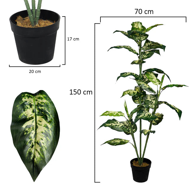 Artificial 150cm Evergreen Plants