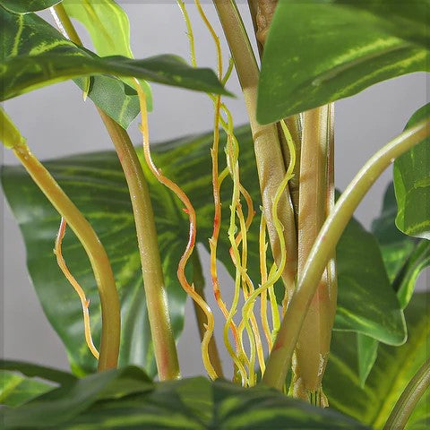 Artificial Potted Philodendron Plant