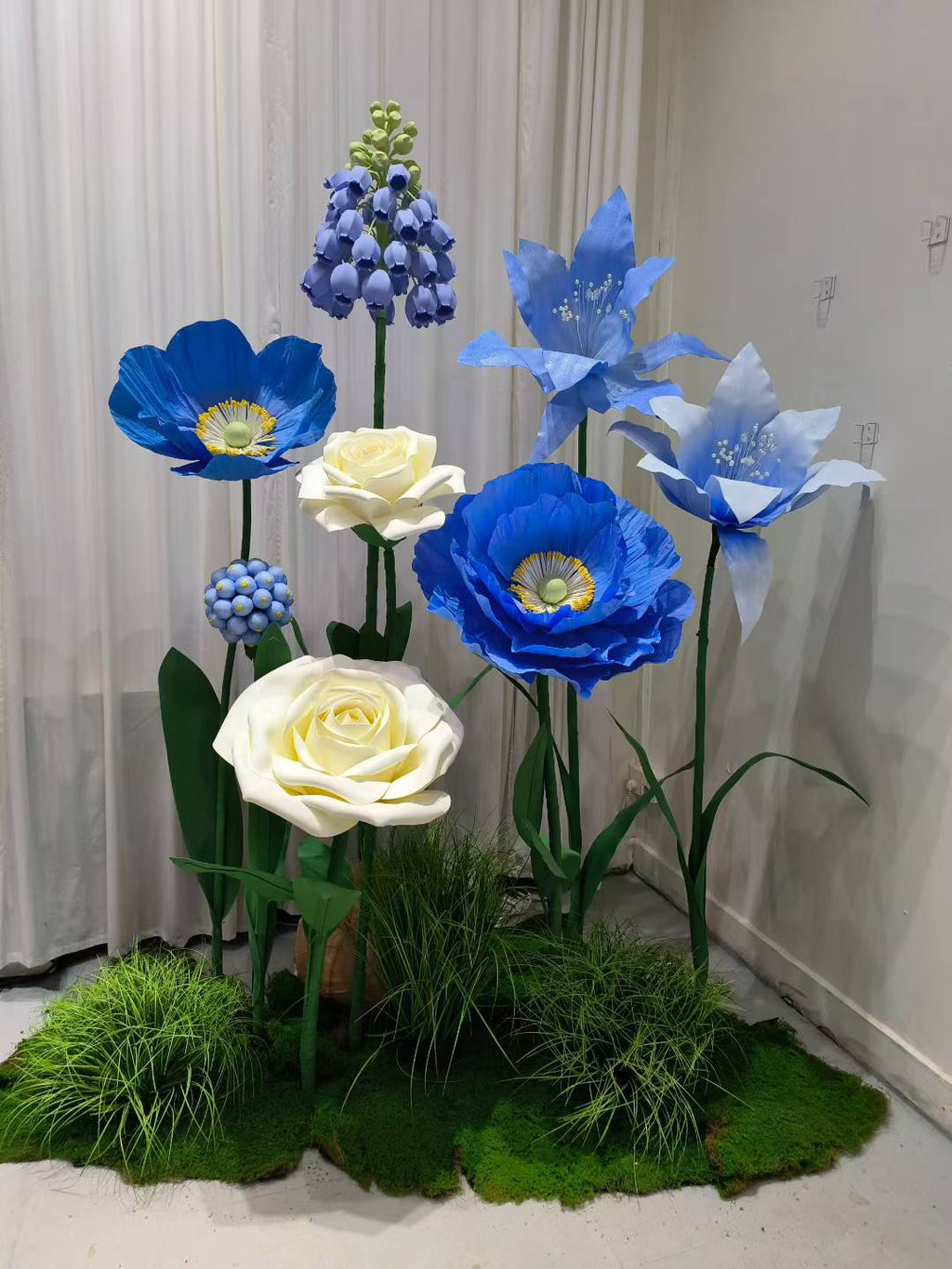 Giant flowers arrangement for New born party & baby shower