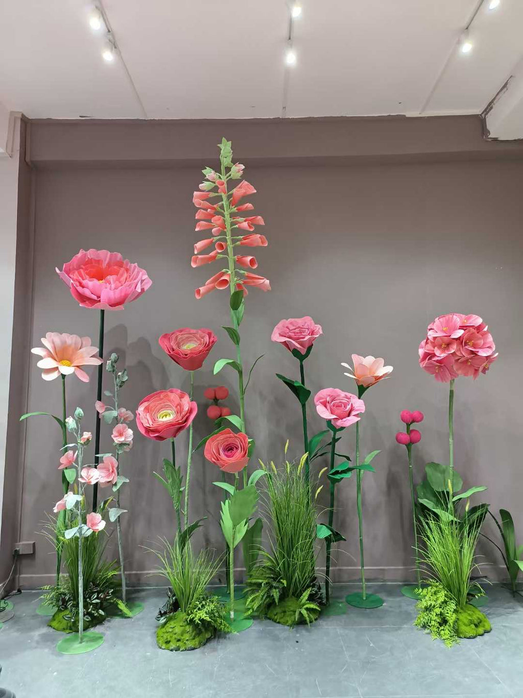 Giant flowers arrangement for New born party & baby shower