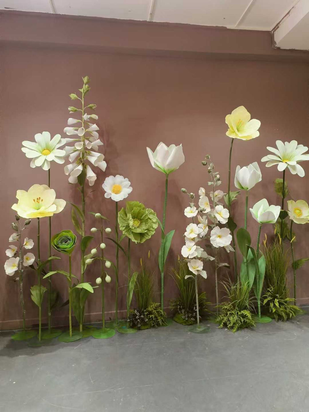 Giant flowers arrangement for New born party & baby shower