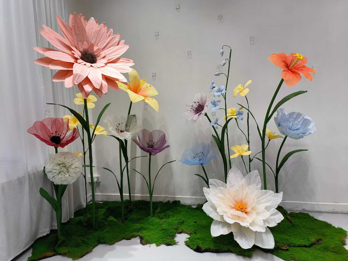 Giant flowers arrangement for New born party & baby shower