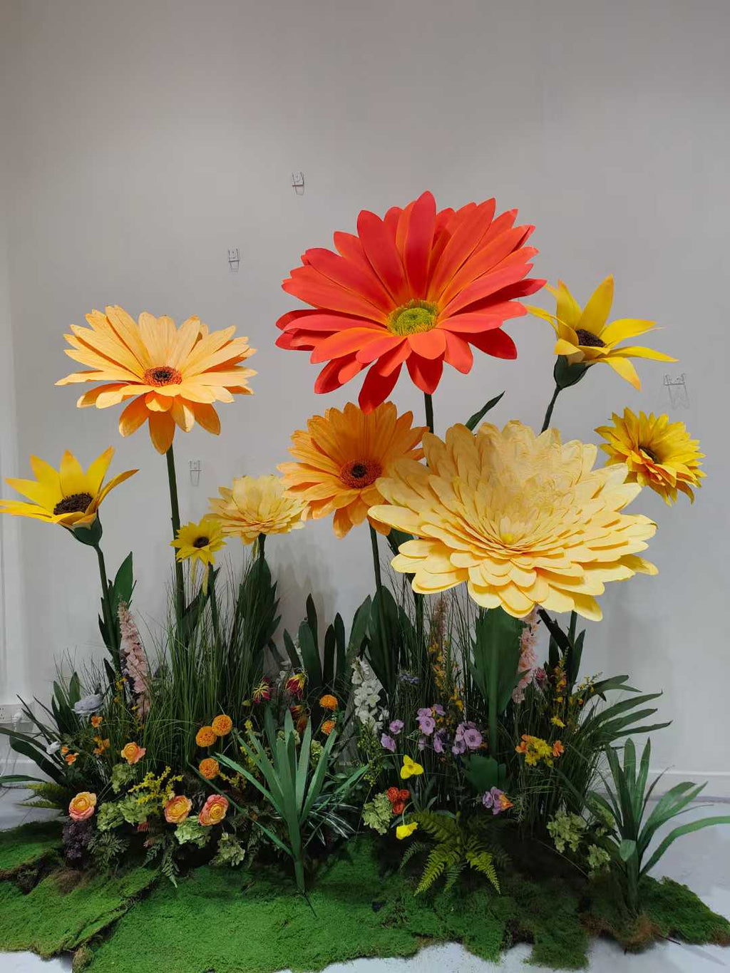 Giant flowers arrangement for New born party & baby shower