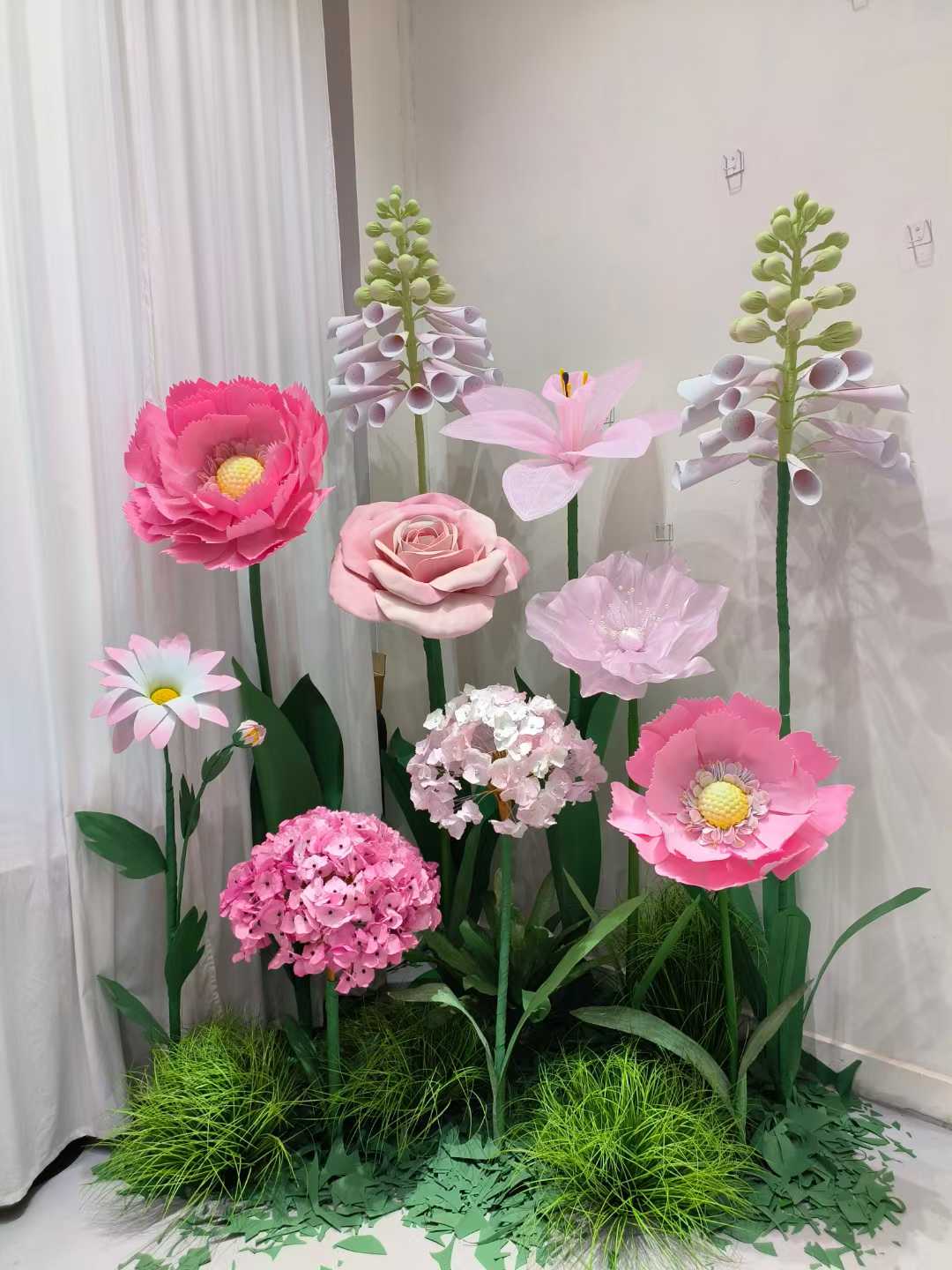 Giant flowers arrangement for New born party & baby shower