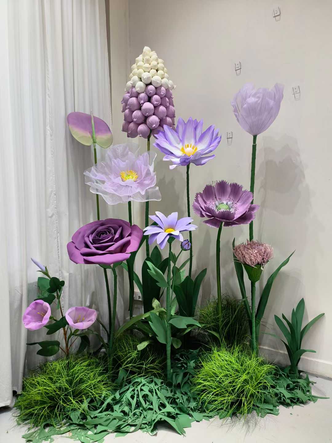 Giant flowers arrangement for New born party & baby shower